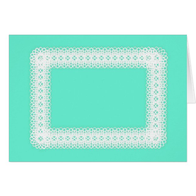 White Lace auf Lime Green - DIY (Vorderseite (Horizontal))
