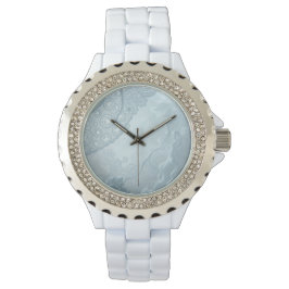 White Lace Fantasy Wrist Armbanduhr