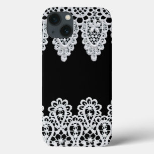 White lace forms a delicate border against black title_seo2