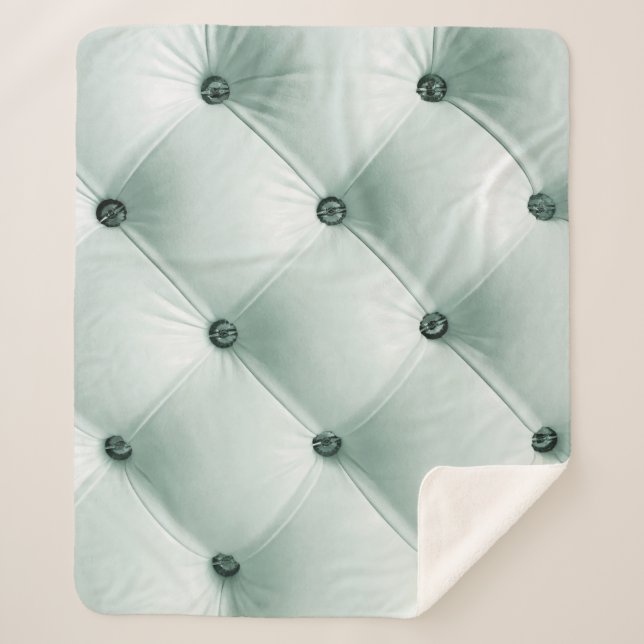 White Leather Texture in Luxury Interiorabstract,b Sherpadecke (Vorderseite)