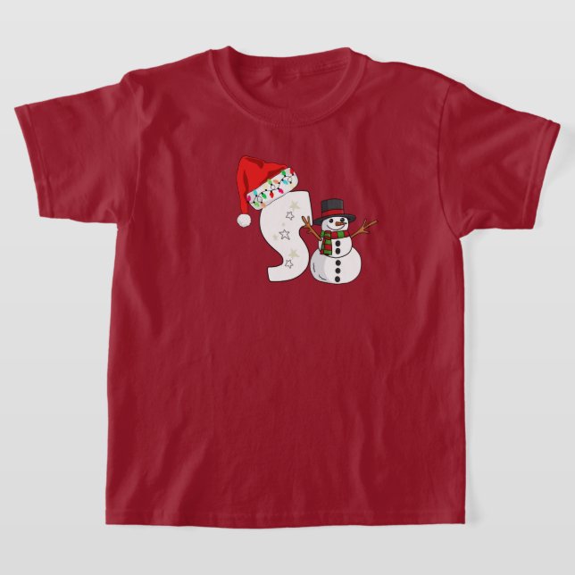 White letter christmas gift  T-Shirt (Ablage )
