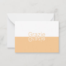 White & Light Orange Moderne Italienisch Vielen Da