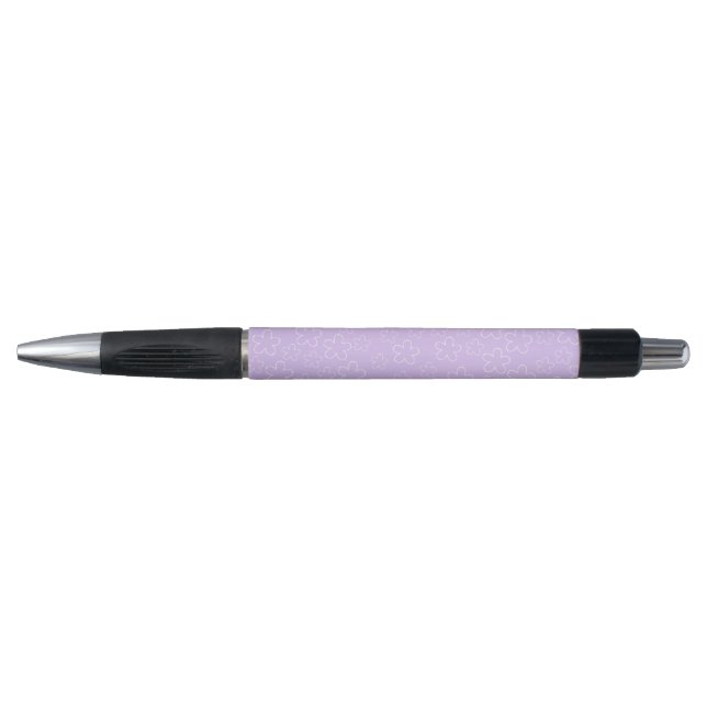 White Lilac Blossom Bridal Emmy Pen Kugelschreiber (Vorderseite)