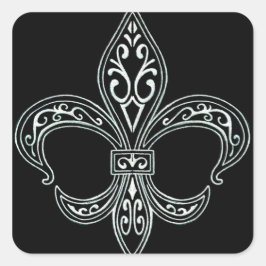 White Lilie Sticker