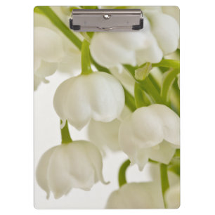 White Lilies Klemmbrett