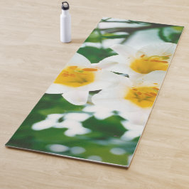 White Lilies - Lily Blume Lilium candidum Yogamatte