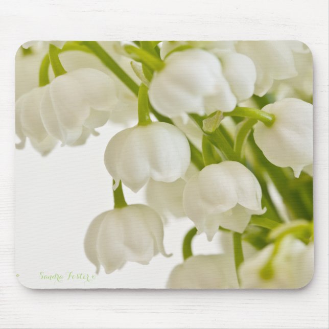 White Lilies Mousepad (Vorne)