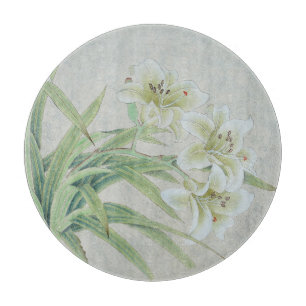White Lily Schneidebrett
