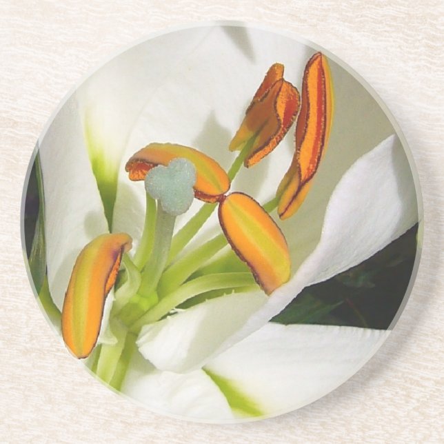 White Lily Untersetzer (Vorne)