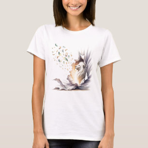 White Lion: Majestic und Mystische Schönheit 🦁 ✨ T-Shirt