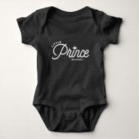 White Little Prince Moderne Typografie Personalisi