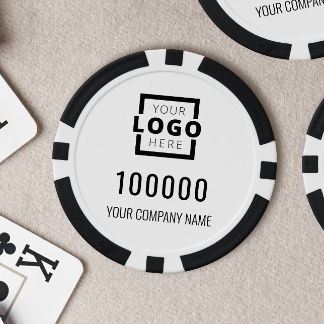 White-Logo Pokerchips (Von Creator hochgeladen)