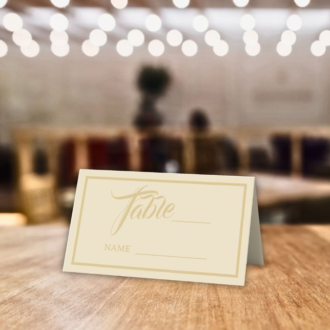 White Lotus Wedding Platzkarte (Von Creator hochgeladen)