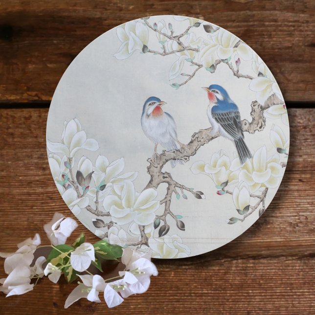 White Magnolia Getränkeuntersetzer (Von Creator hochgeladen)