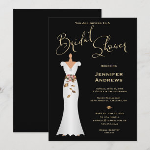 White Magnolia - Invitation à la douche nuptiale