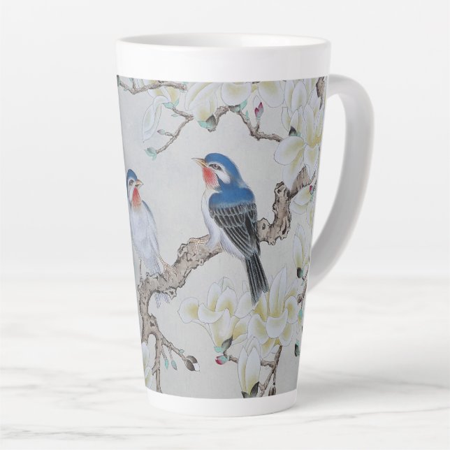 White Magnolia Milchtasse (Rechte Ecke)
