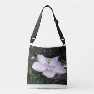 White Magnolia Tragetaschen Mit Langen Trägern