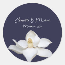 White Magnolia zur Hochzeit der Marine