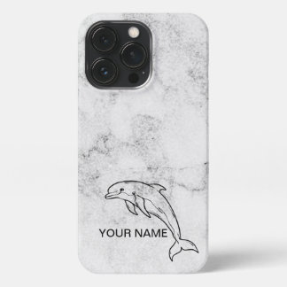 White Marbel Mobile Cover iPhone 13 Pro Hülle