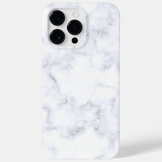 White Marble Trendy Case-Mate iPhone 14 Pro Max Hülle