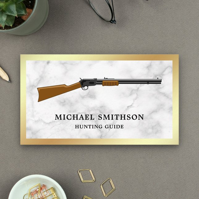 White Marbour Shotgun Rifle Gun Shop Gunsmith Visitenkarte (Von Creator hochgeladen)