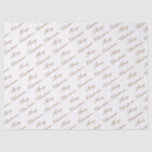 White "Merry Christmas" Gold Script Seidenpapier<br><div class="desc">Hübsches "Frohe Weihnachten" Gewehrpapier für Ihr nächstes Projekt oder Geschenkverpackung. Vielen Dank für Ihren Besuch & Einkauf in meinem Geschäft! Alle meine Liebe Fluid Digital Dotted & Graphic Arts</div>