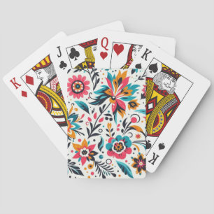 White Mexican Tasse Spielkarten