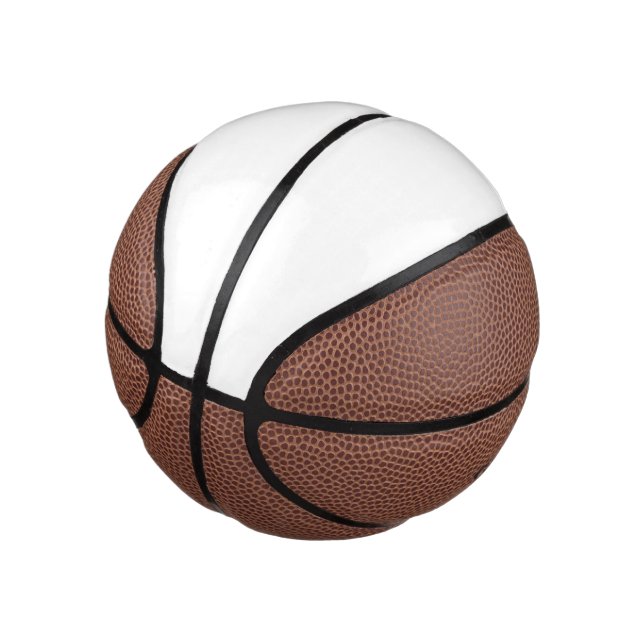 White Mini Basketball (angewinkelt)