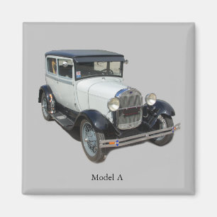 White Model A MagMagnet Magnet