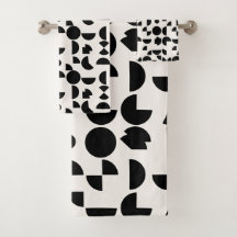 White Modern Elegant Geometric Tribal