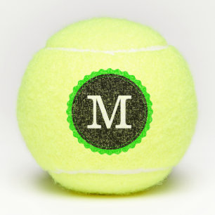 White Monogram Beruflich Modern Tennisbälle