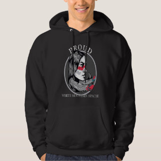 White Mountain Apache American Indian Tribe Warrio Hoodie