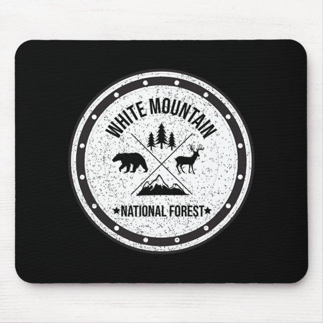 White Mountain National Forest New Hampshire Maine Mousepad (Vorne)