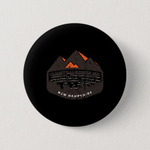 White Mountain National Forest New Hampshire USA Button
