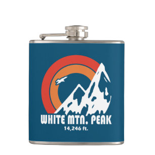White Mountain Peak California Sun Eagle Flachmann