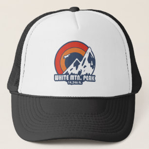 White Mountain Peak California Sun Eagle Truckerkappe