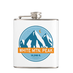 White Mountain Peak Kalifornien Sterne Mond Flachmann