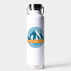 White Mountain Peak Kalifornien Sterne Mond Trinkflasche