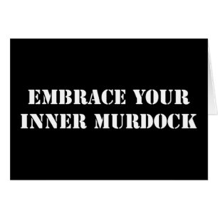 White Murdock Card