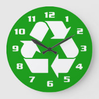 WHITE ON GREEN RECYCLE