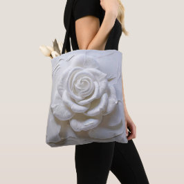 White on White - Skulptur Rose Tasche