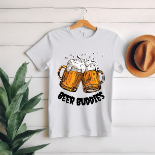White Orange Beer Time T - Shirt