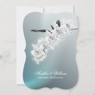 White Orchid - Einladung zur Hochzeit
