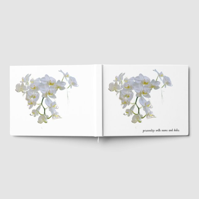 White Orchids Gästebuch (Voll)