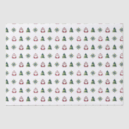 White Origami Weihnachten Seidenpapier