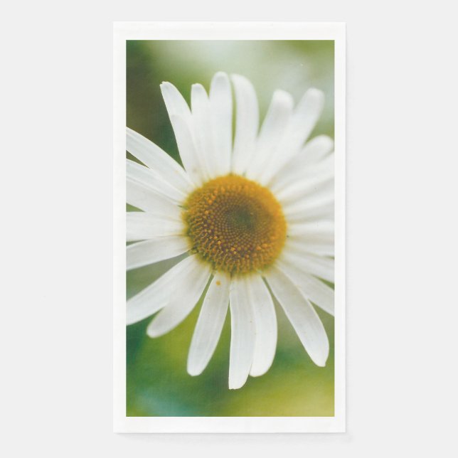 White Oxeye Daisy - Leucanthemum vulgare Serviette (Vorderseite)