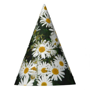 White Oxeye Daisy, Moon Daisy Meadow Partyhütchen