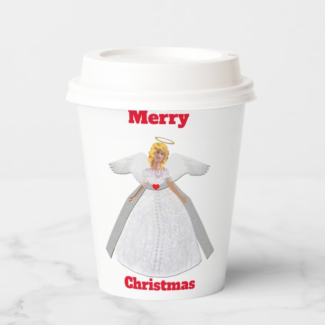 White Paper Cup Pappbecher (Vorderseite)