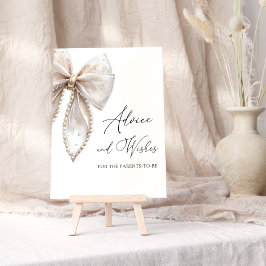 White Pearl Bow Ratschläge und Wünsche für neue El Poster