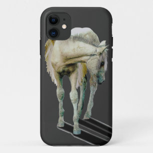 White Pegasus Equine Fantasy Art Phone Case